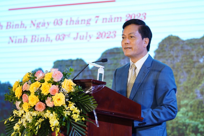  Chủ tịch UBQG UNESCO Việt Nam Hà Kim Ngọc phát biểu tại Hội nghị